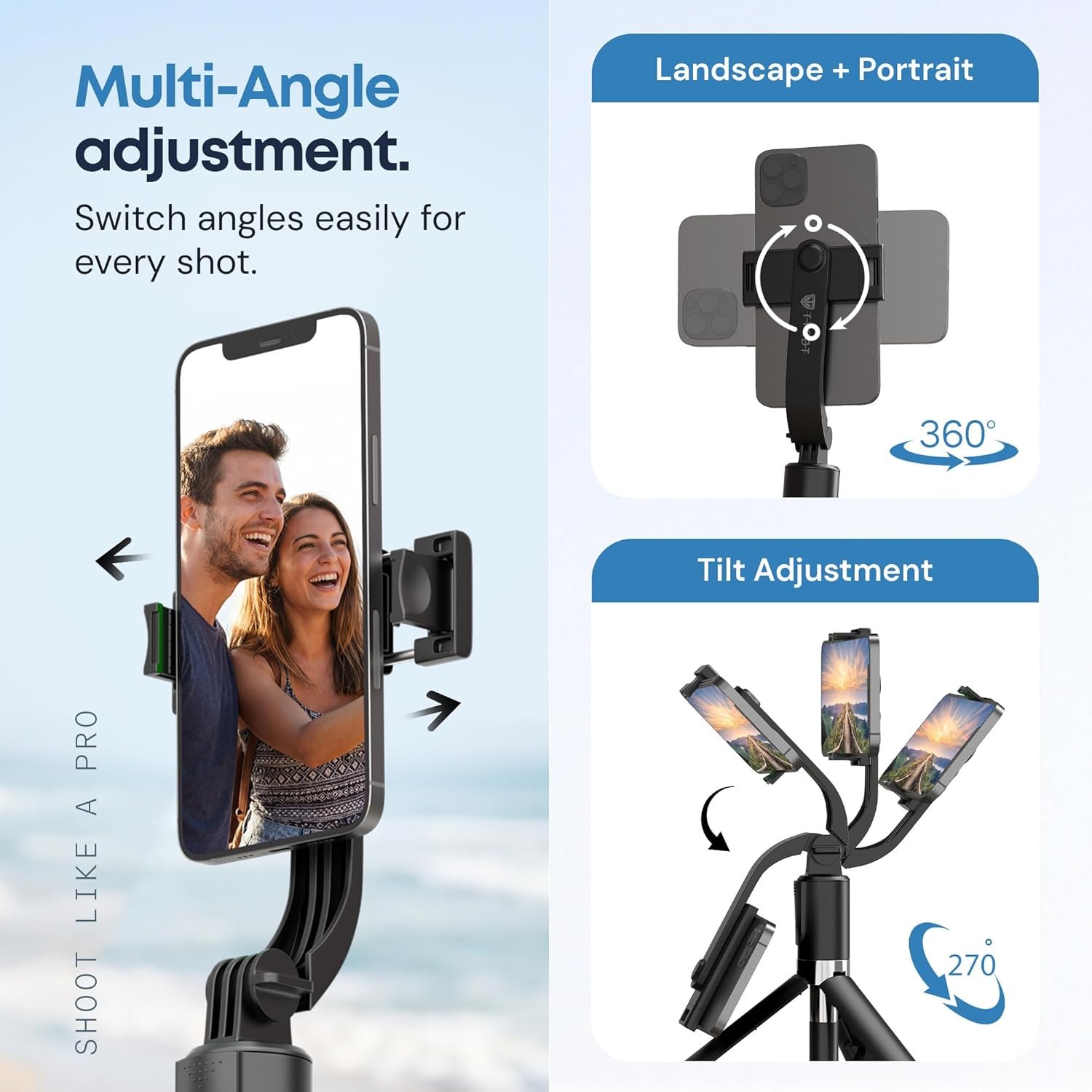 Tygot T9 Pro Bluetooth Selfie Stick 67 Inch(170 cm) Tripod with LED Light, Extendable Selfie Stick for Mobile Phone with Remote, Portable Tripod Stand for Travel, Vlogging & Photography